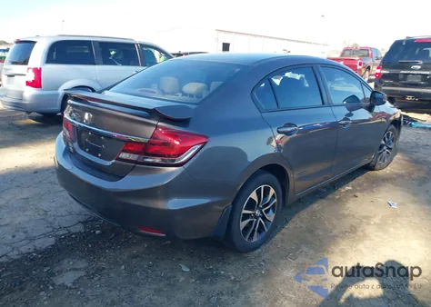 2013 Honda Civic Ex из США, поврежденный, VIN 19XFB2F89DE051202